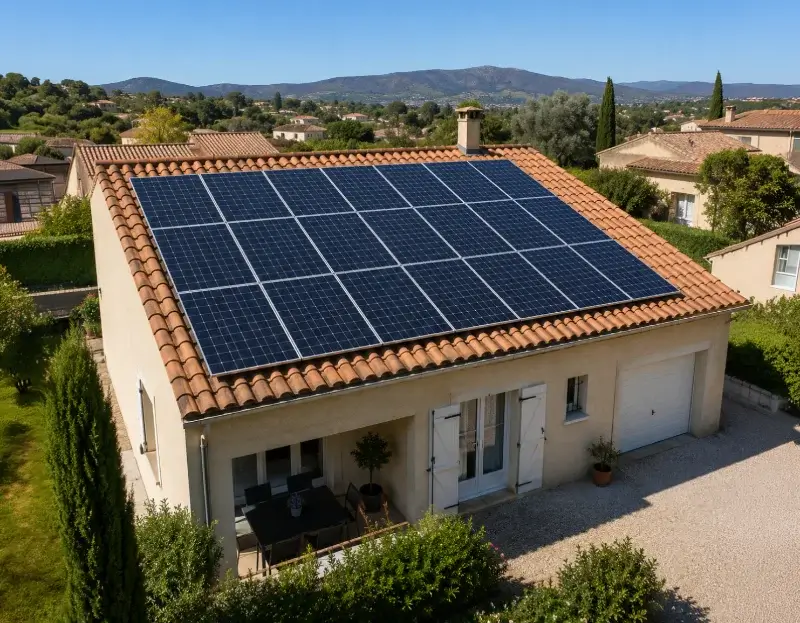 Prime à l'autoconsommation panneaux solaires Saint-Pantaléon-les-Vignes — aide financière de l'État